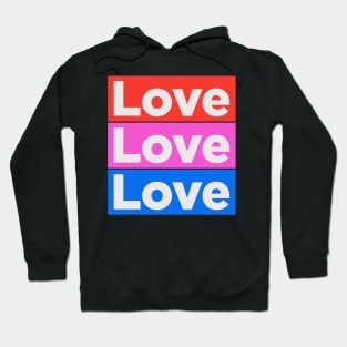 Love x3 Hoodie